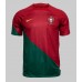 Camiseta Portugal Diogo Dalot #2 Primera Equipación Mundial 2022 manga corta